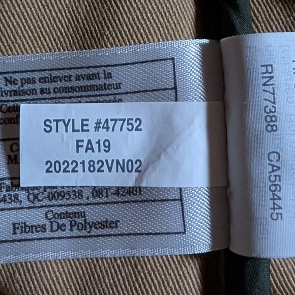 J. Crew Factory Men's Walker Quilted Vest in Dark Moss (Forest Green) - Picture 14 of 16